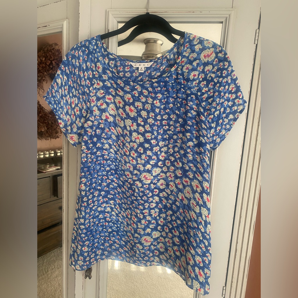Cabi Button Back Blouse